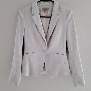 H&M Women's Professional Light Grey Blazer Size 4